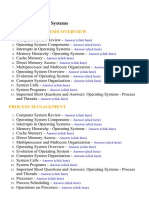 Operating Systems - Lecture Notes, Study Material and Important Questions, Answers