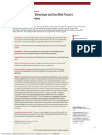 Apolipoprotein E Genotype and Sex Risk Factors For Alzheimer Disease. A Meta-Analysis