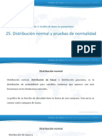 Análisis de distribución normal y pruebas de normalidad