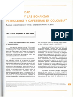 Puyana & Oxon - Enfermedad Holandesa y Bonanzas Petroleras y Cafeteras en Colombia PDF
