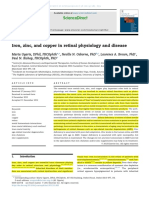 Urgate Et Al, 2013 Iron, Zinc, And Copper in Retinal Physiology and Disease