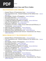 Transmission Lines and Wave Guides - Lecture Notes, Study Material and Important Questions, Answers