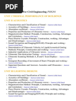 Physics for Civil Engineering - Lecture Notes, Study Material and Important Questions, Answers