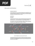 Effect of Attenuation and Distortion in Transmission Line