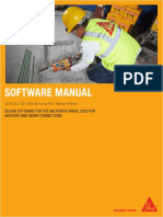 Sika AnchorFix Software Manual 10 2015 v1.0