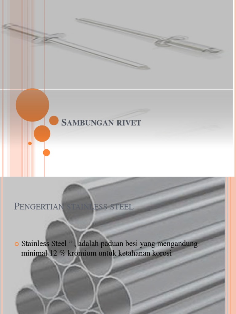 Sambungan Rivet | PDF | Sains & Matematika | Teknologi & Rekayasa