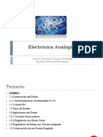 Unidad I Diodos PDF