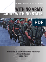 State With No Army, Army With No State Evolution of The Palestinian Authority Security Forces, 1994-2018