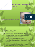 Nutrisi Pada Anak