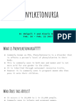 Phenylketonuria