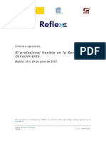 Informe Ejecutivo. El Profesional Flexible en La Sociedad Del Conocimiento.