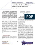 Energy Improved Ad-hoc On Demand Distance Vector Routing Protocol for MANET