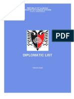Diplomatik List 2009