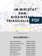 Biokimia 1b a.mirista Dan Triasilgliserol