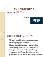 Glomerulonefritis & Pielonefritis