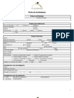 Ficha de Contratação - Modelo