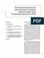 LECTURA LA UBICACIÓN JERÁRQUICAA DE LOS TRATADOS EN LA CONSTITUCIÓN 1993.pdf