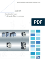 WEG Contactores y Reles de Sobrecarga 50036562 Catalogo Espanol PDF