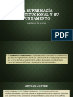 La supremacía constitucional: fundamento y evolución histórica