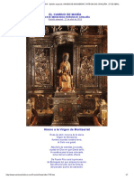 El Camino de Maria . Edición Especial_ Virgen de Monserrat, Patrona de Cataluña . 27 de Abril