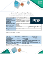 Guía de Actividades y Rúbrica Cualitativa de Evaluacion - Fase 2. Plan y Acción Solidaria