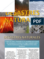 Desastres Naturales