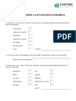 Encuesta Situacion Economica Enero 2018