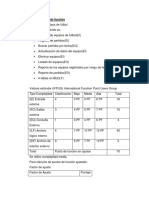 Tres Ejemplos de Punto Función