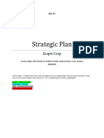 strategic plan de negocios