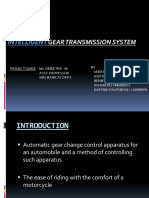 Gear Transmission System: Intelligent