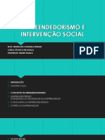 Empreendedorismo e intervenção social: conceitos e perfil do empreendedor