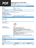 2M Sodium Hydroxide Safety Data Sheet | PDF | Personal Protective ...