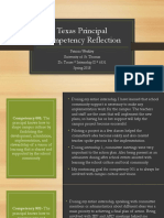 Weakley Texas Principal Competency Reflection Torres Aii