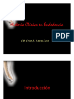 Historia Clínica en Endodoncia