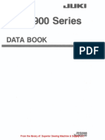 Juki MO-3900 Series Data Book