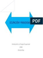 4 Paradigmas-Ocupación - Conceptos Actuales