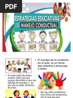 Manejo de Conducta en El Aula