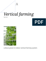 Vertical farming: LED lighting and stacked shipping containers