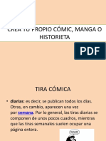 Crea Tu Propio Cómic, Manga o Historieta