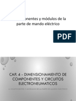 Componentes y Módulos de La Parte de Mando Eléctrico