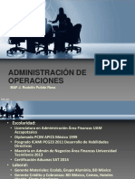 Apuntes Administracion de Operaciones