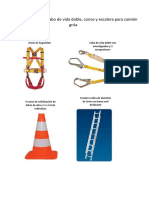 Arnés de Seguridad y Cabo de Vida Doble Para Camión Grúa