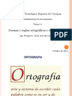 3.1 Normas y Reglas Ortograficas.