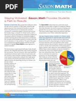 Download Staying Motivated - Saxon Math by Kelly Gugel SN37812983 doc pdf