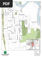 Map of Area Investigators Are Seeking Surveillance Footage of Suspicious Activity