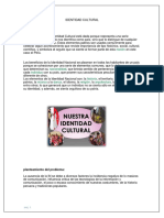 Identidad Cultural