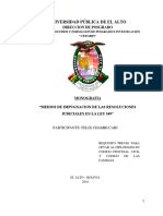 Monografia Recursos en Codigo Procesal Civil