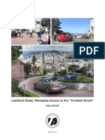 Lombard Study: Managing Access To The "Crooked Street": Final Report