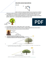 Práctica Sobre Razones Trigonométricas