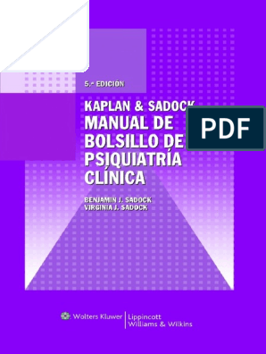 Manual de Psiquiatria Kaplan | PDF